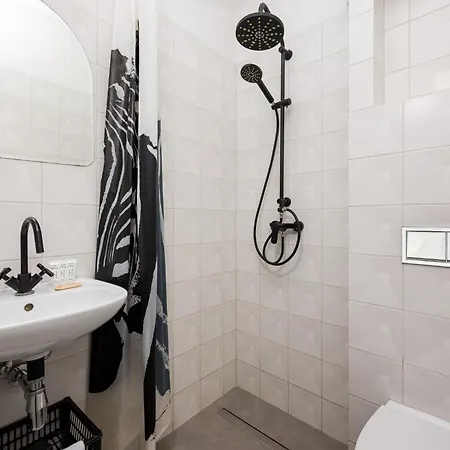 Old Town Square Black & White By Bookinghost