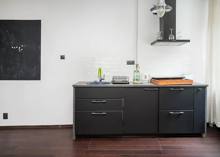 Old Town Square Black & White By Bookinghost Apartment *