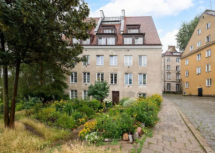 Apartment Old Town Square Black & White By Bookinghost